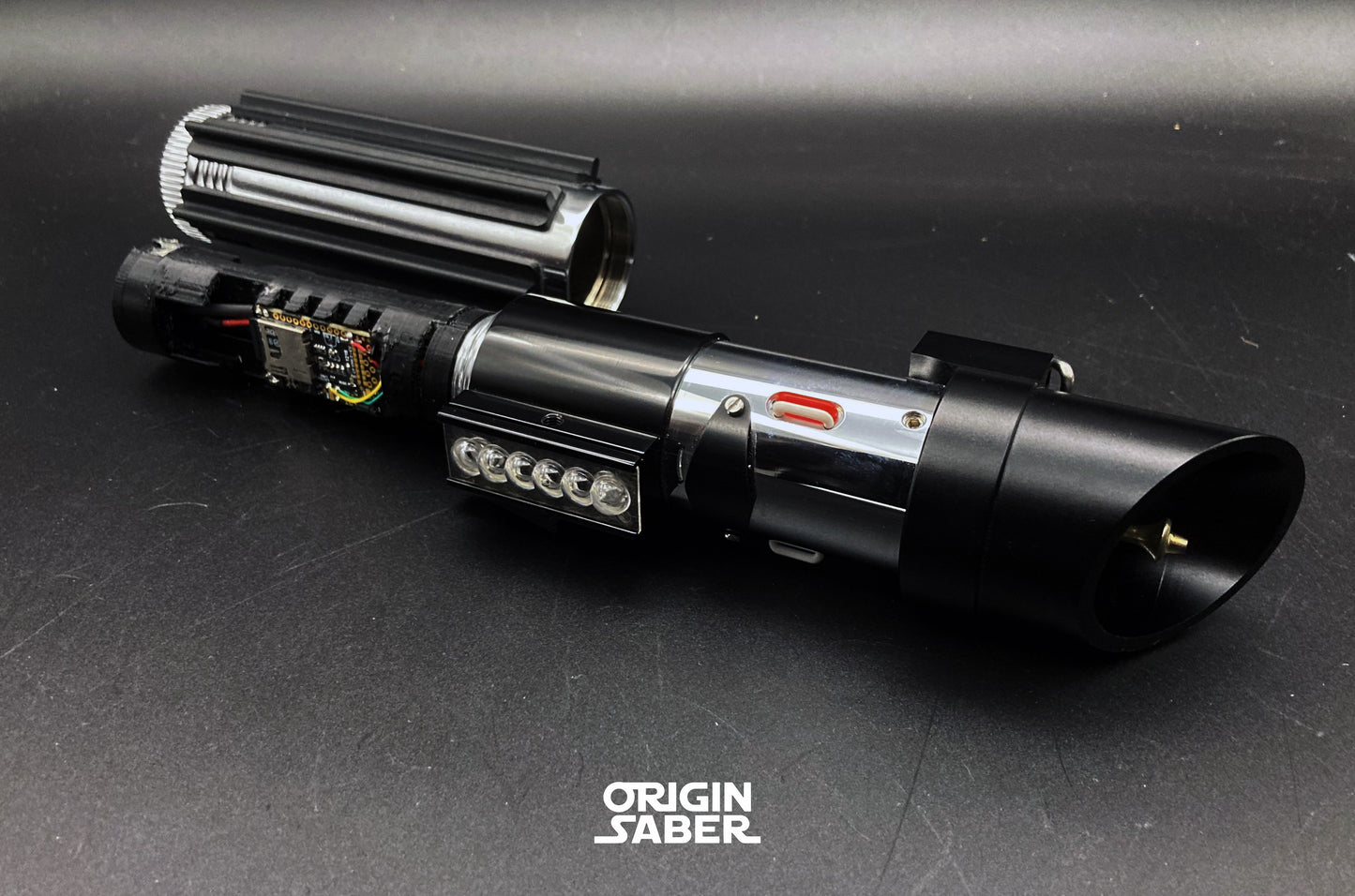 Installed Vader saber with CFX