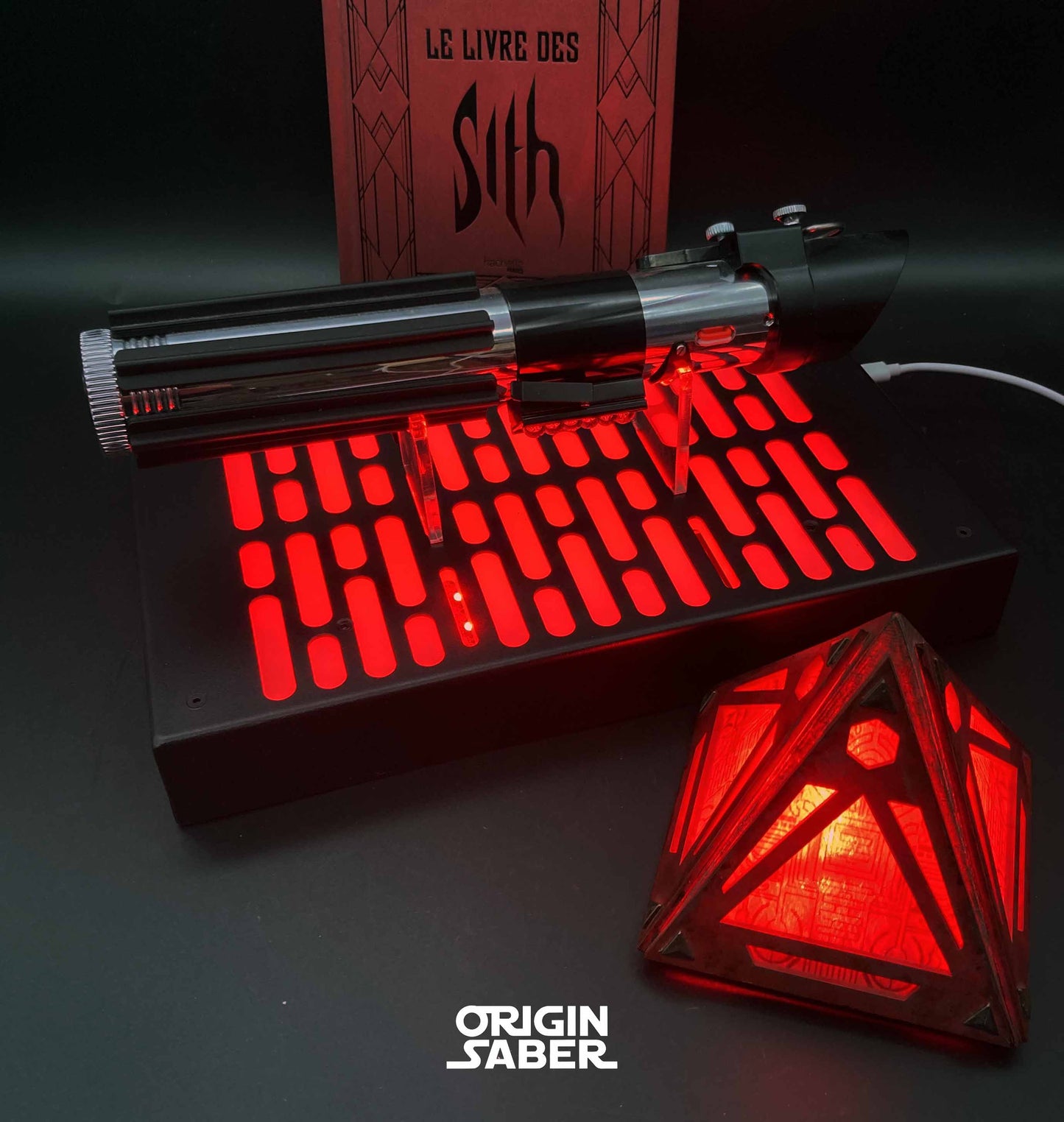 RGB Light lightsaber stand